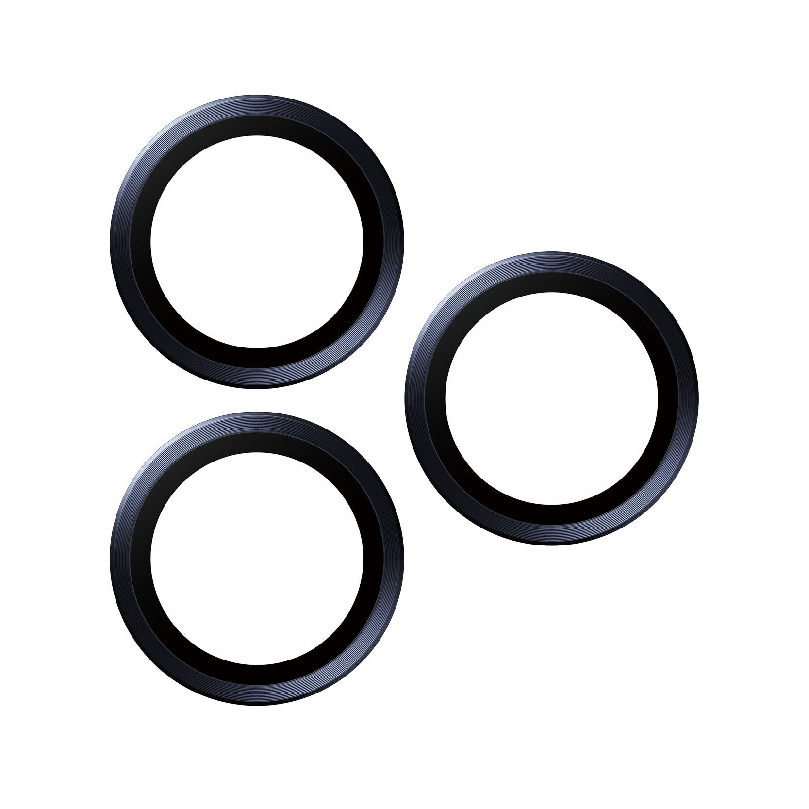 PanzerGlass® Hoops® Blaues Metall Kameraschutz iPhone 15 Pro | 15 Pro Max